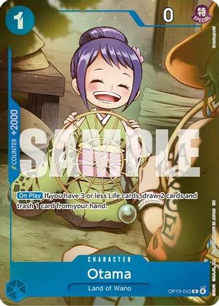 Otama (Premium Card Collection -Best Selection Vol. 6-) (OP13-043) - One Piece Promotion Cards Foil