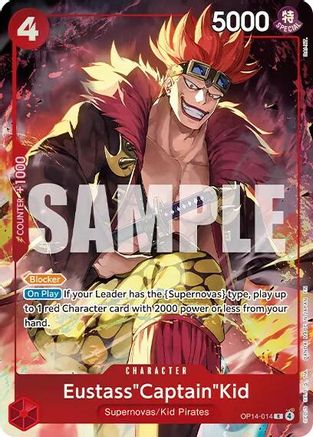 Eustass"Captain"Kid (Premium Card Collection -Best Selection Vol. 6-) (OP14-014) - One Piece Promotion Cards Foil