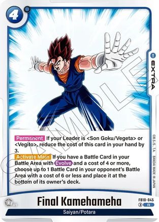 Final Kamehameha (FB10-045) - Cross Force Holofoil