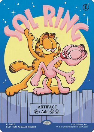 Sol Ring (2672) (SLD-2672) - Secret Lair Drop Series Foil