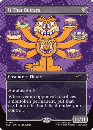 It That Betrays (2673) (SLD-2673) - Secret Lair Drop Series Foil