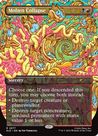 Molten Collapse (SLD-2677) - Secret Lair Drop Series