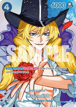 Cavendish (SP) (OP10-045) - The Time of Battle Foil