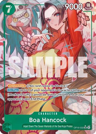 Boa Hancock (Alternate Art) (OP16-032) - The Time of Battle Foil
