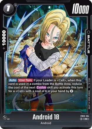 Android 18 - FB10-104 (FB10-104) - Cross Force Holofoil