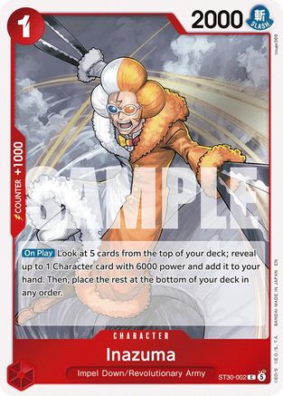 Inazuma (ST30-002) - Starter Deck EX: Luffy & Ace