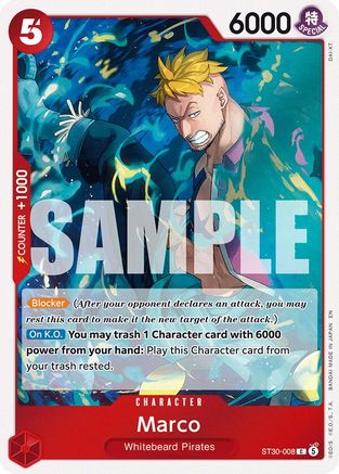 Marco (ST30-008) - Starter Deck EX: Luffy & Ace