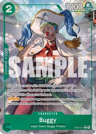 Buggy (Full Art) (ST30-011) - Starter Deck EX: Luffy & Ace Foil