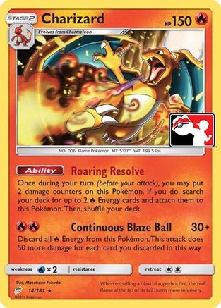 Charizard (Library Exclusive) 014  - Holofoil Miscellaneous Cards & Products - Rare