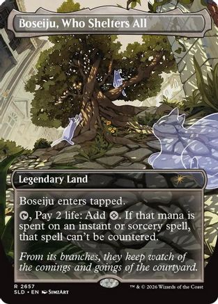 Boseiju, Who Shelters All (SLD-2657) - Secret Lair Drop Series