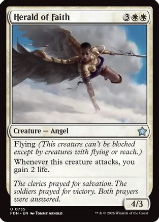 Herald of Faith (0735) (FDN-735) - Foundations