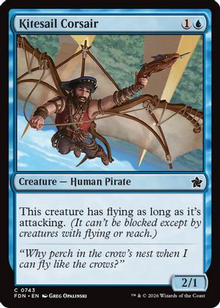 Kitesail Corsair (0743) (FDN-743) - Foundations