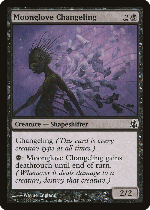 Moonglove Changeling (MOR-067) - Morningtide Foil