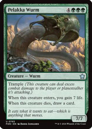 Pelakka Wurm (0765) (FDN-765) - Foundations