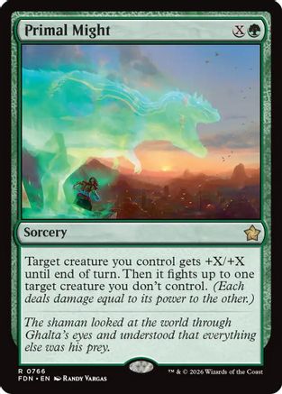 Primal Might (0766) (FDN-766) - Foundations