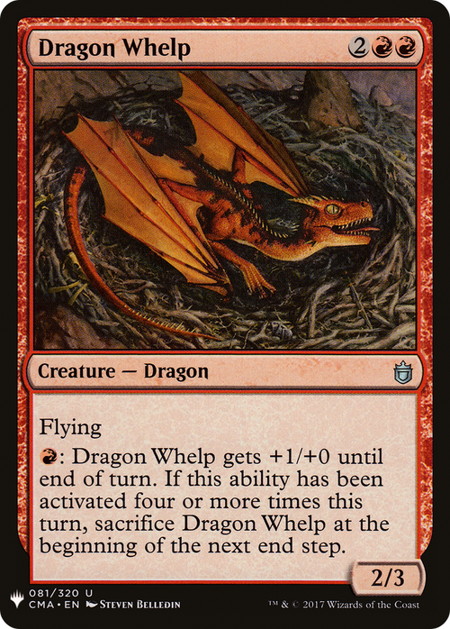 Dragon Whelp (LIST-CMA-81) - The List