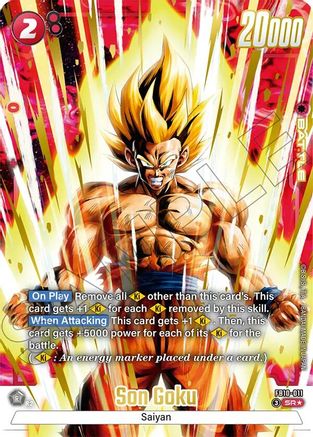 Son Goku - FB10-011 (Alternate Art) (FB10-011) - Cross Force Holofoil