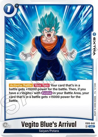 Vegito Blue's Arrival (FB10-046) - Cross Force