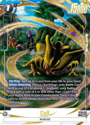 Cell - FB10-108 (Alternate Art) (FB10-108) - Cross Force Holofoil
