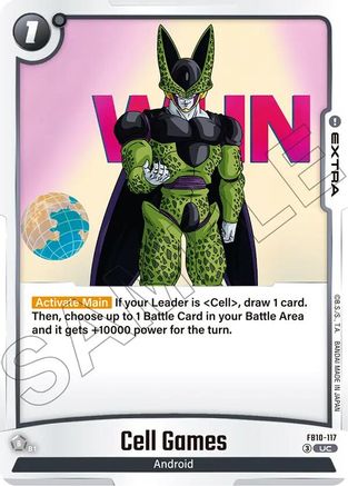 Cell Games (FB10-117) - Cross Force