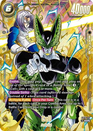 Cell - FB10-123 (Super Alternate Art) (FB10-123) - Cross Force Holofoil