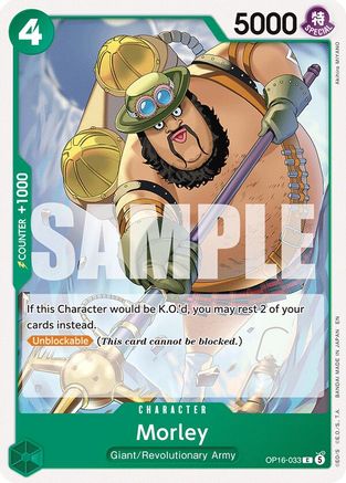 Morley (OP16-033) - The Time of Battle