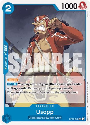 Usopp (OP16-043) - The Time of Battle