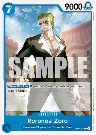 Roronoa Zoro (053) (OP16-053) - The Time of Battle