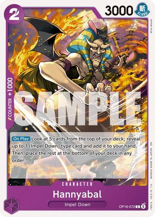 Hannyabal (OP16-072) - The Time of Battle
