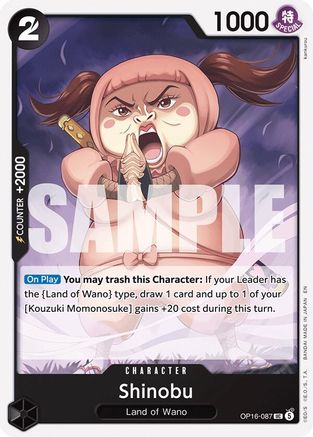 Shinobu (OP16-087) - The Time of Battle