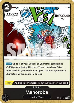 Mahoroba (OP16-101) - The Time of Battle