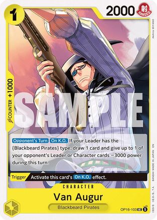 Van Augur (OP16-103) - The Time of Battle