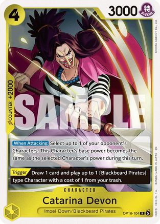 Catarina Devon (OP16-104) - The Time of Battle Foil