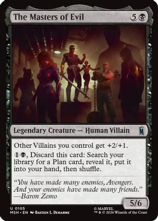 The Masters of Evil (MSH-105) - Marvel Super Heroes