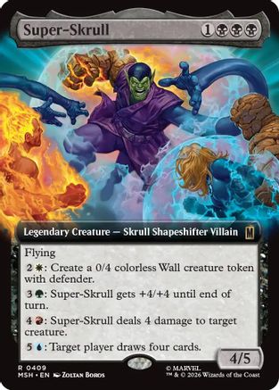 Super-Skrull (Extended Art) (MSH-409) - Marvel Super Heroes Foil