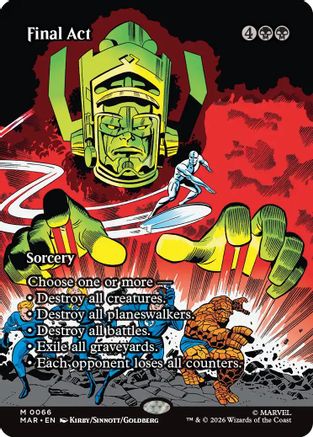 Final Act (Borderless) (MAR-066) - Marvel Universe Eternal-Legal