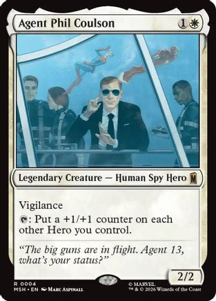 Agent Phil Coulson (MSH-004) - Marvel Super Heroes Foil