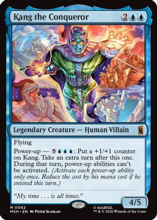 Kang the Conqueror (MSH-062) - Marvel Super Heroes