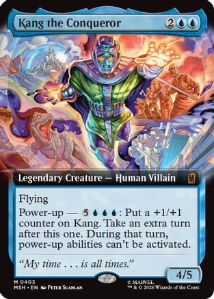 Kang the Conqueror (Extended Art) (MSH-403) - Marvel Super Heroes