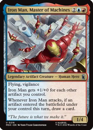 Iron Man, Master of Machines (MSH-216) - Marvel Super Heroes