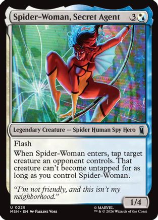 Spider-Woman, Secret Agent (MSH-229) - Marvel Super Heroes