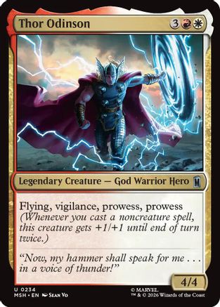 Thor Odinson (MSH-234) - Marvel Super Heroes Foil