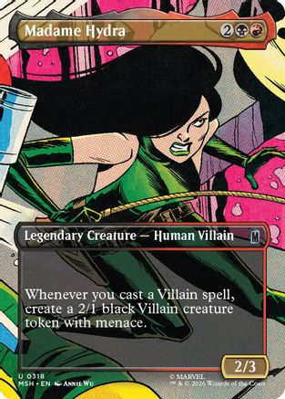 Madame Hydra (Borderless) (MSH-318) - Marvel Super Heroes Foil