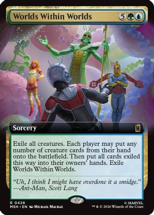 Worlds Within Worlds (Extended Art) (MSH-426) - Marvel Super Heroes Foil