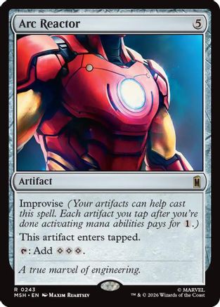 Arc Reactor (MSH-243) - Marvel Super Heroes