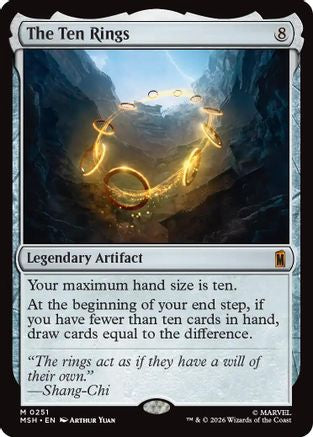 The Ten Rings (MSH-251) - Marvel Super Heroes Foil