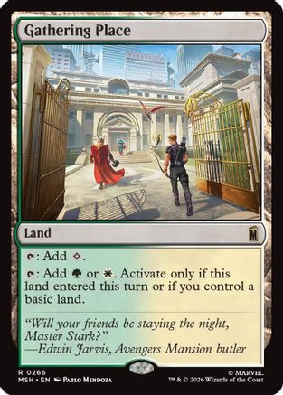 Gathering Place (MSH-266) - Marvel Super Heroes