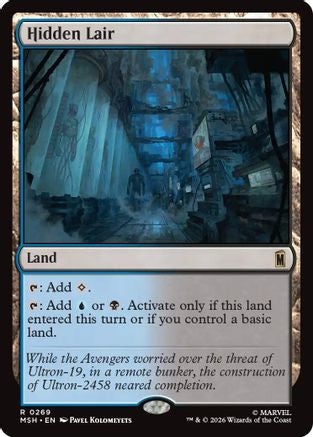 Hidden Lair (MSH-269) - Marvel Super Heroes