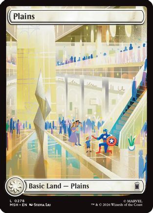 Plains (0278) (MSH-278) - Marvel Super Heroes Foil
