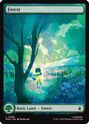 Forest (0286) (MSH-286) - Marvel Super Heroes Foil